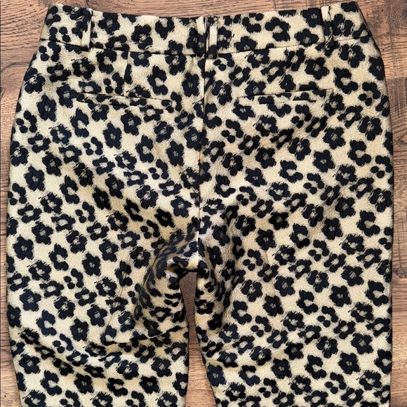 ANN TAYLOR Leopard Print Women’s Pants size 10 - Picture 10 of 11
